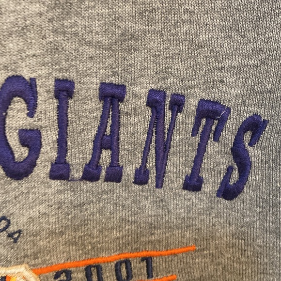 🔥VINTAGE🔥2001 Super Bowl XXXV Cotton Blend Logo Athletic Sweatshirt. - Picture 4 of 7